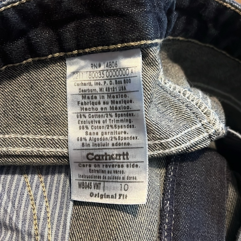 Carhartt‎ dark wash denim skirt - Picture 3 of 3